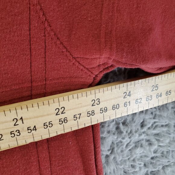 Haggar Shirt Mens XL Rust Red Polo EZs Cotton Blend Casual - Picture 6 of 8